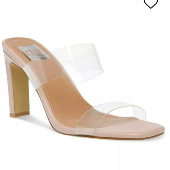 DV by Dolce Vita Shoes - DV Dolce Vita Selsta Strappy Sandals Clear -9